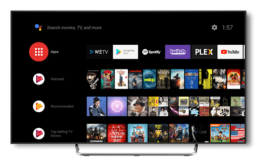 TV connectée Sony, Smart TV et Android TV 